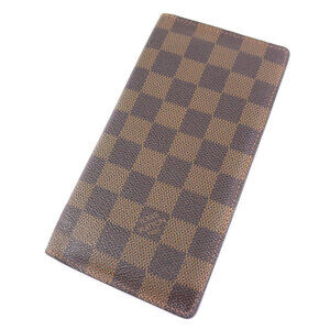 Louis Vuitton Porto Barrut Cult Credit wallet bill brown Damier